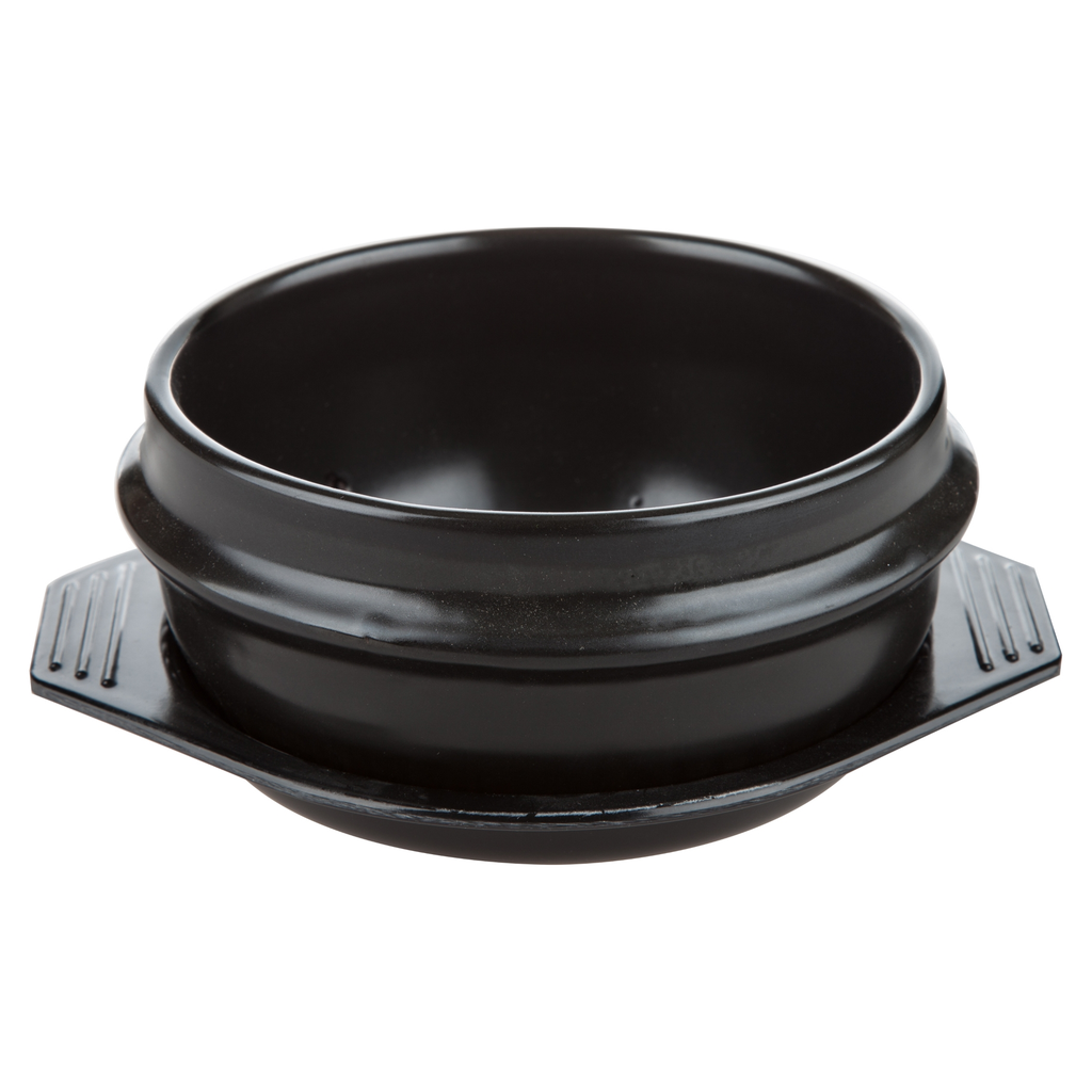 Korean Ttukbaegi Bowl with Tray 16 cm
