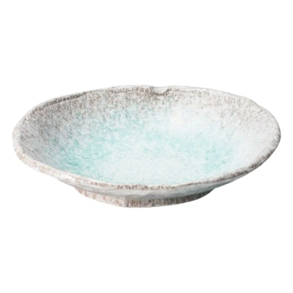 Marble Oval Plate 9"