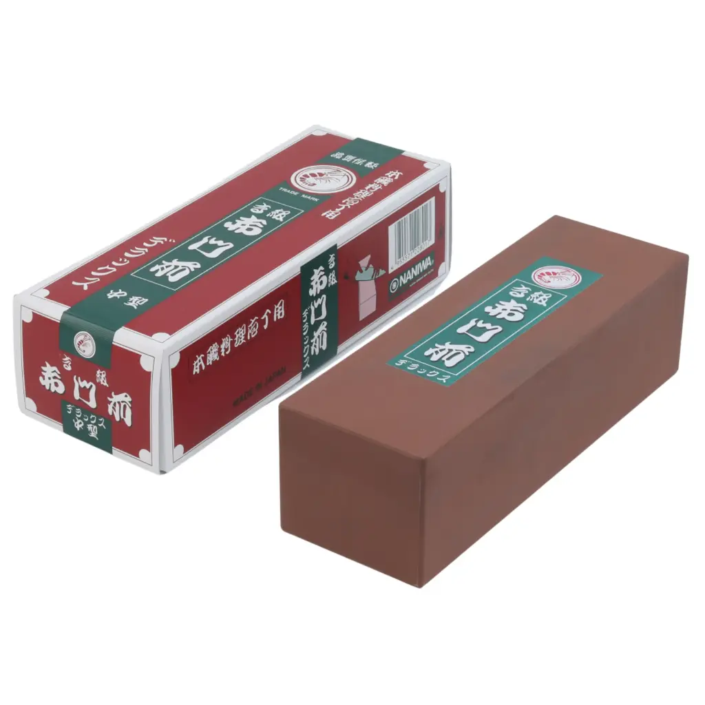 หินลับมีด Naniwa Akamonzen 1000 กริท (หนา 60 มม.)
