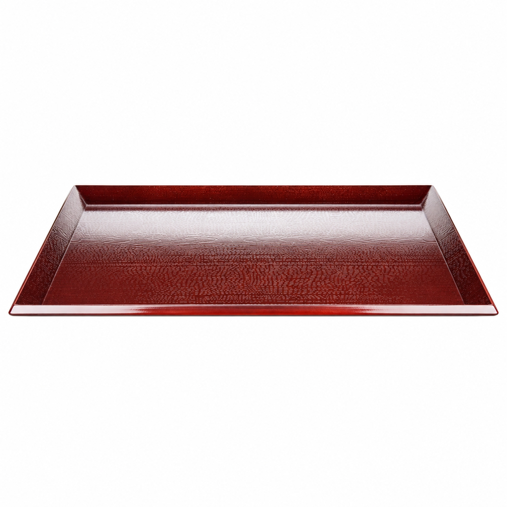 Non-Slip Tray 42x30.7 cm (Woodgrain, Brown)