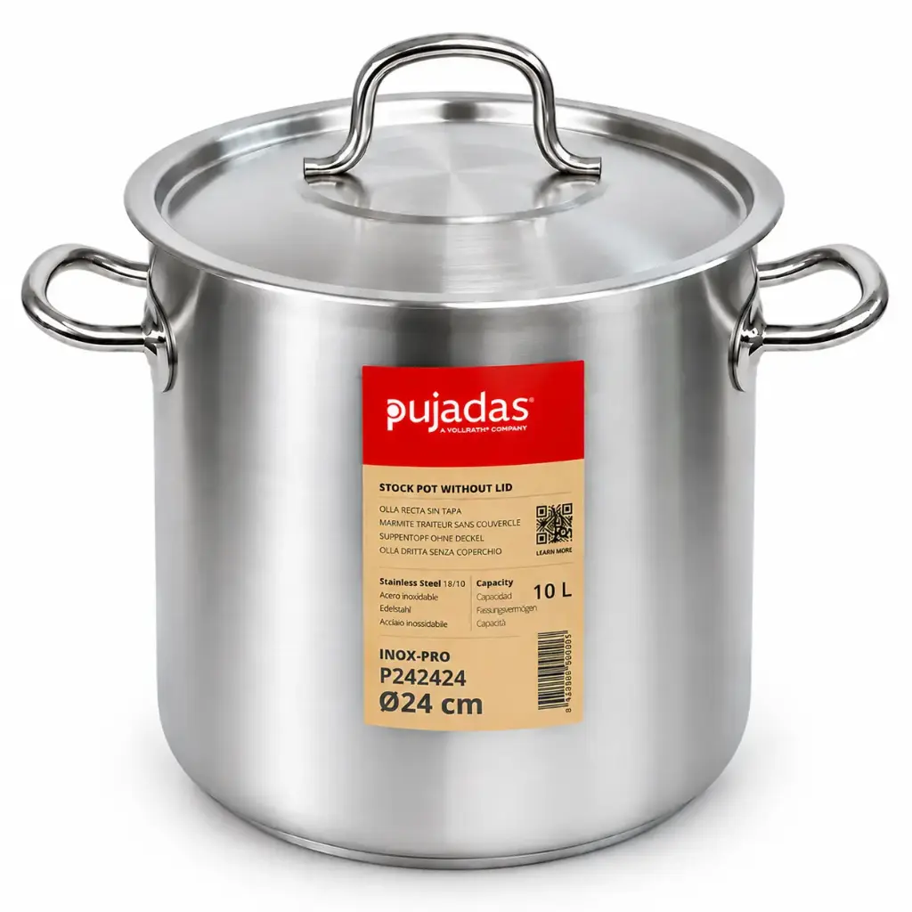 Pujadas Stainless Steel Stock Pot 24 cm