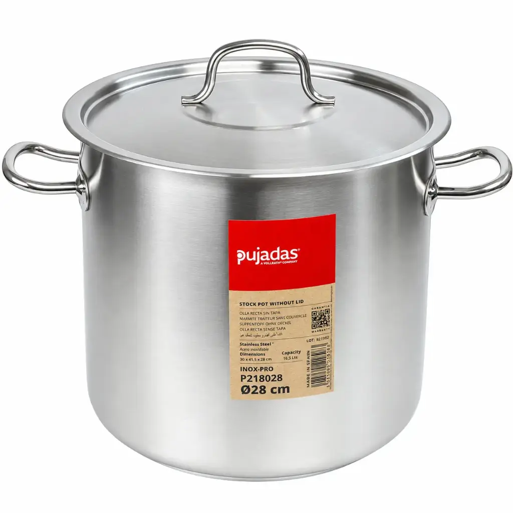 PUJADAS ステンレスストックポット 28 cm