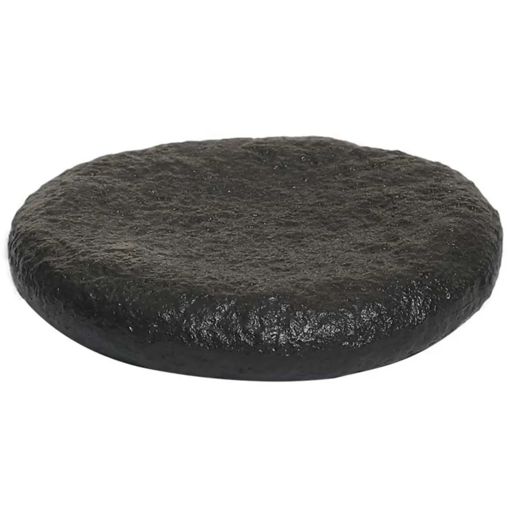 Serving Plate 4.3" (Black Stone)