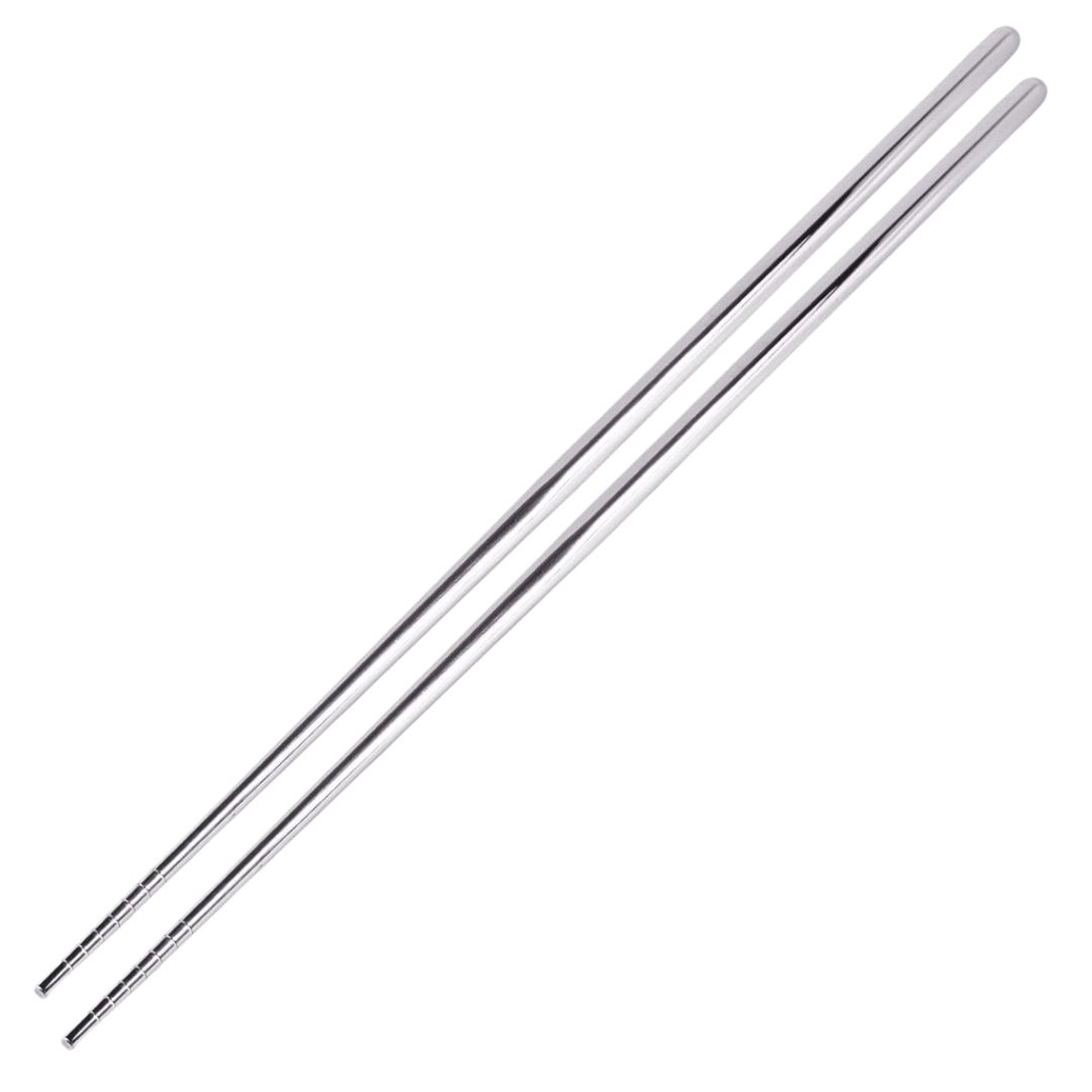 Stainless Steel Round Chopsticks 36 cm (18-8)