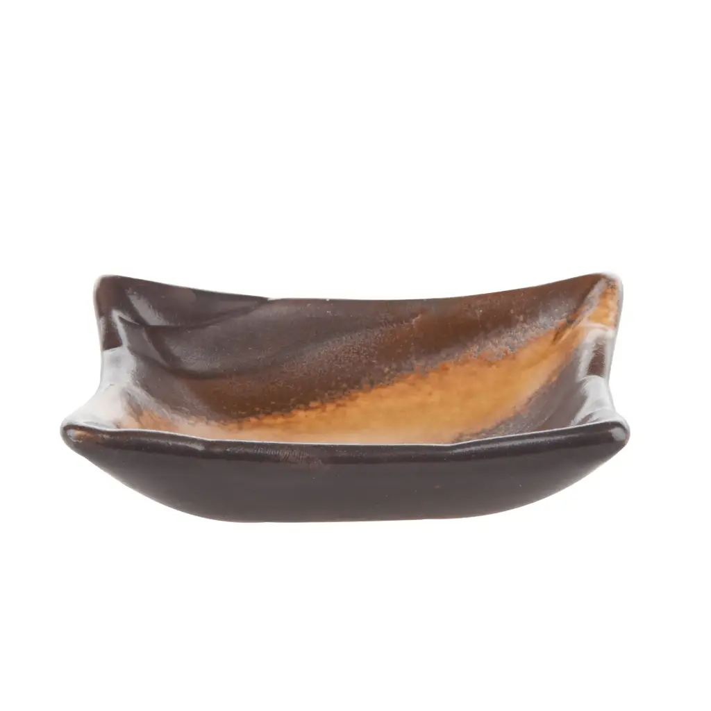 Square Sauce Dish (Volcano)