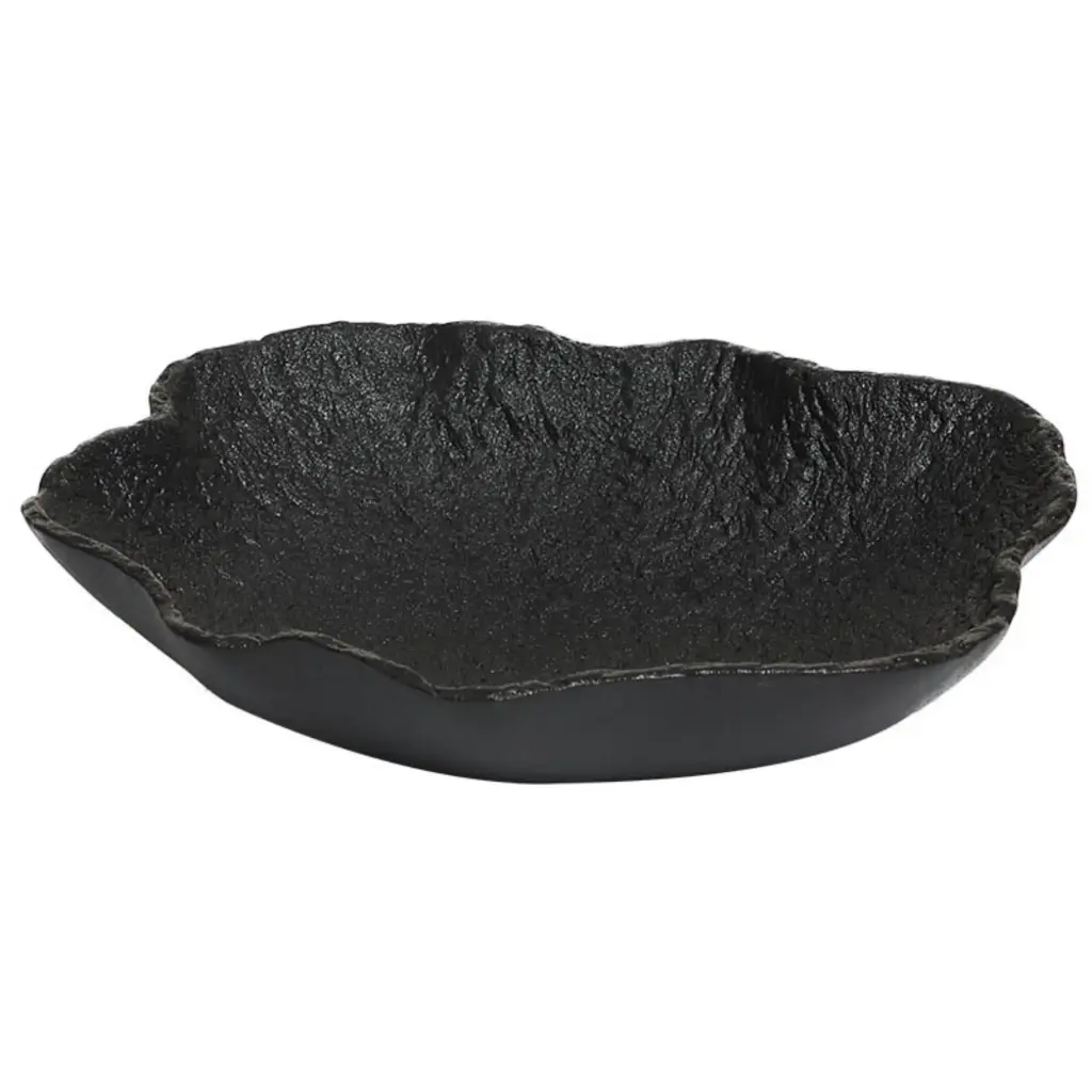 Wavy Edge Plate 7.5" (Black Stone)