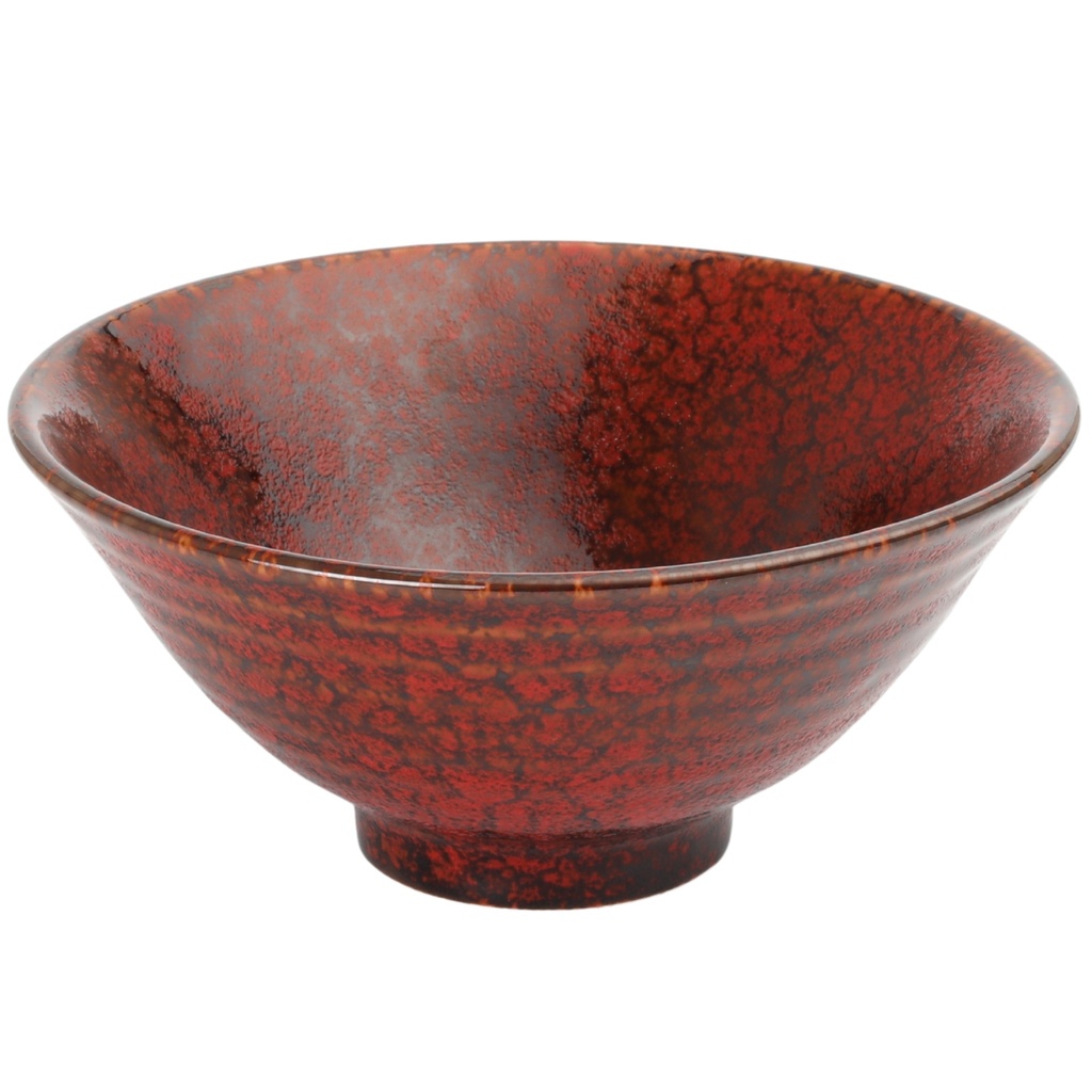 広口鉢 6" (赤)