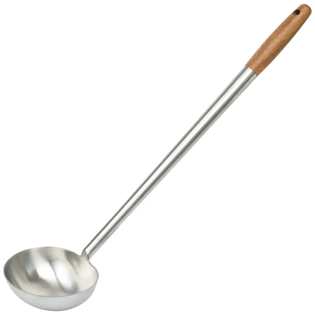 中華お玉 木柄 5"