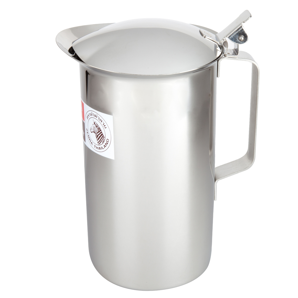 Zebra Stainless Steel Jug with Cover 1.9 L (18-8)