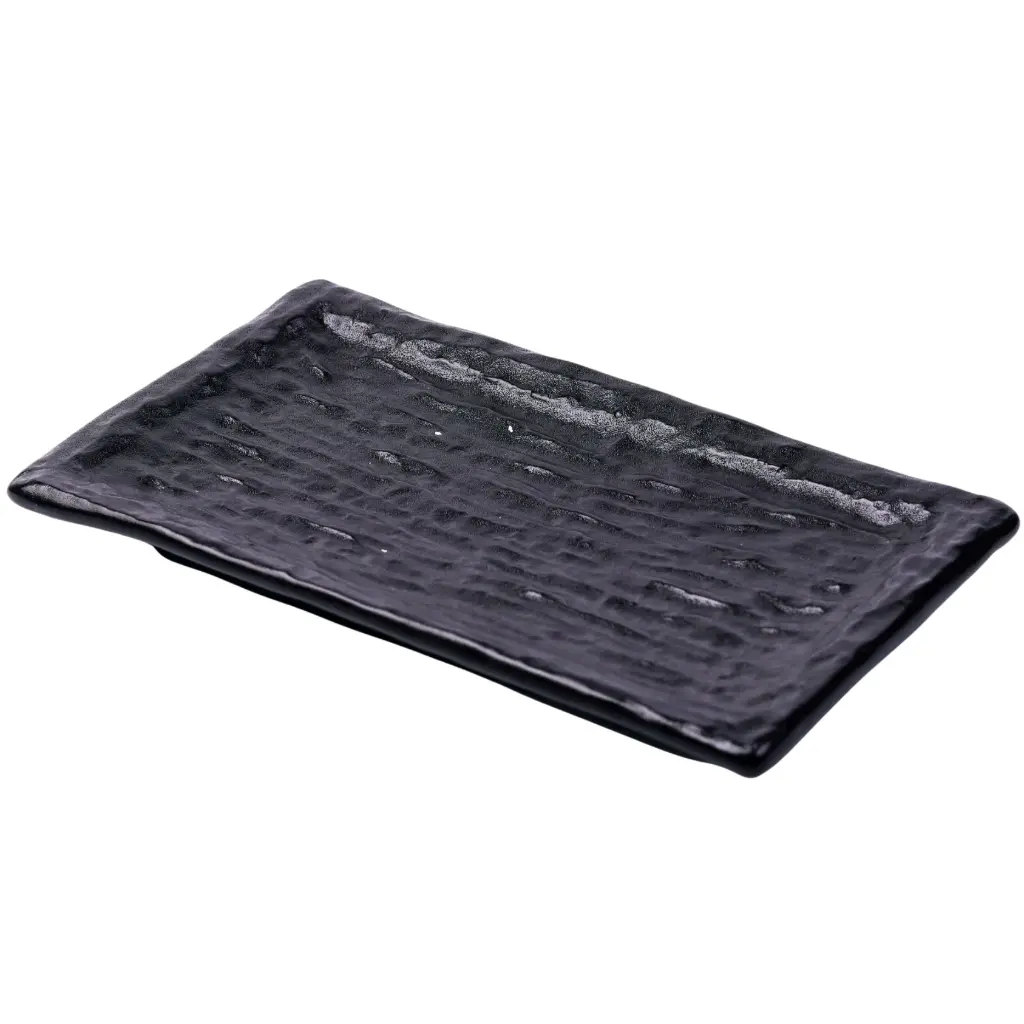 Kushiyaki Skewer Plate 23x13 cm (Kuroyama)