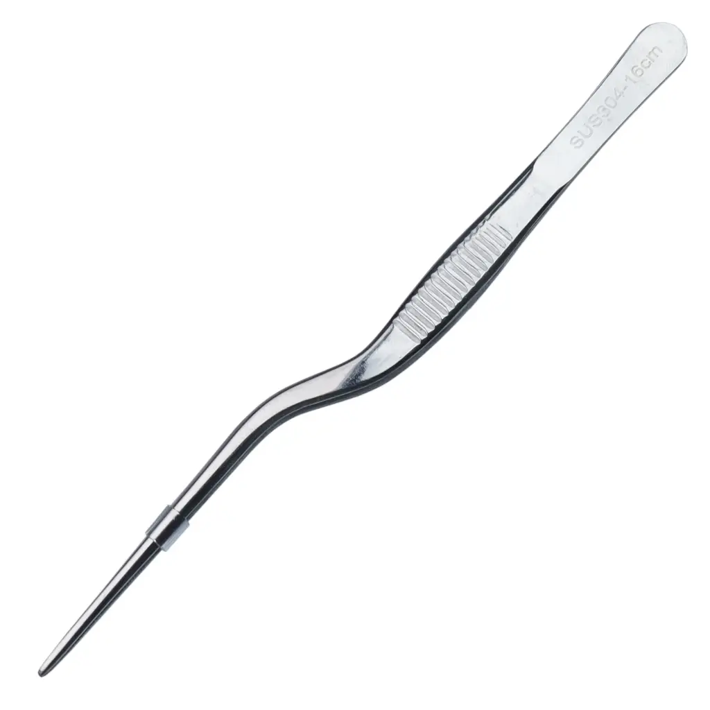 ピストル型 盛り付けピンセット 16 cm (18-8)