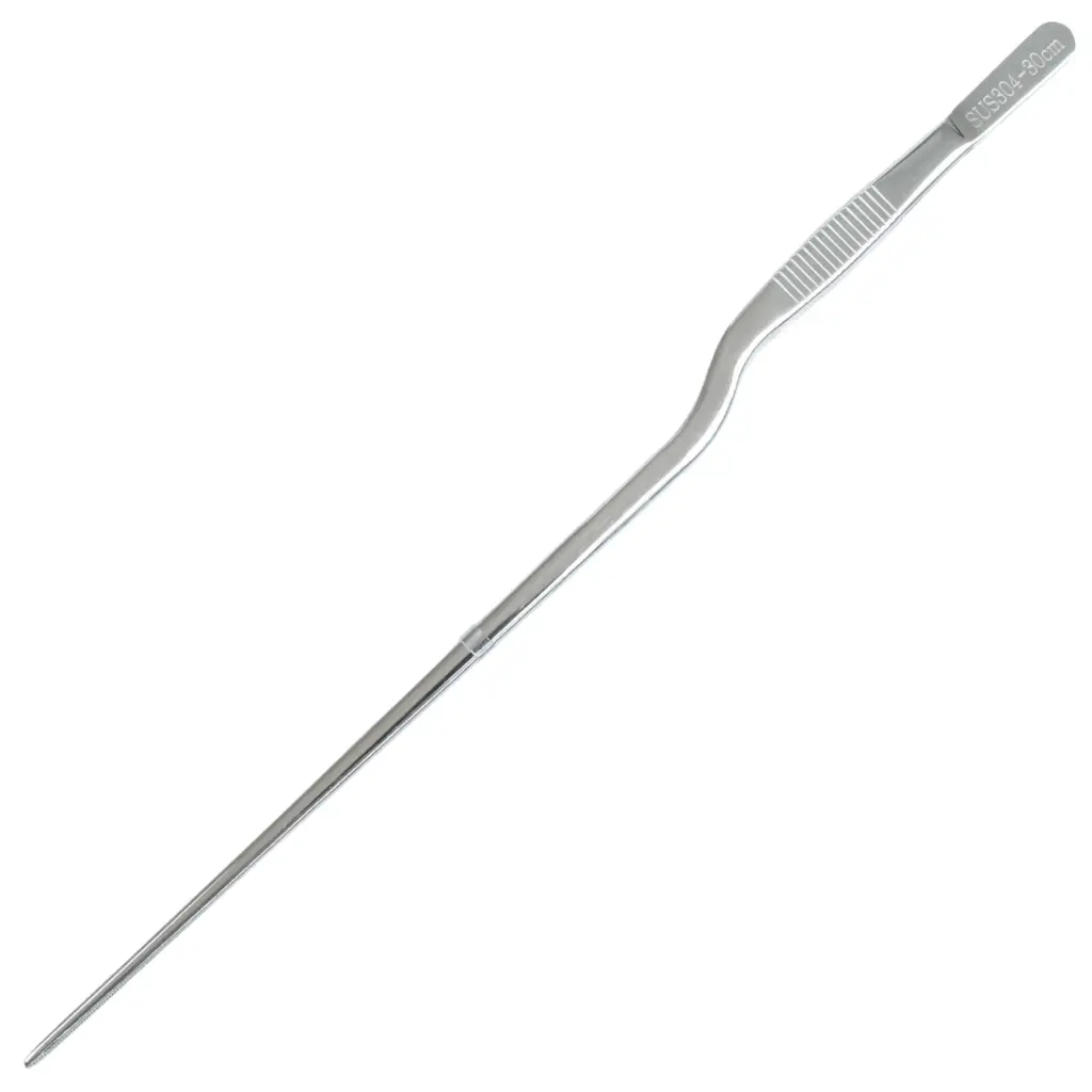 Pistol-Shaped Plating Tweezers 30 cm (18-8)
