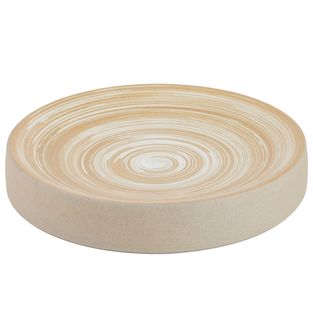 จานกลมแผ่นหนา Clay Strom 9 นิ้ว