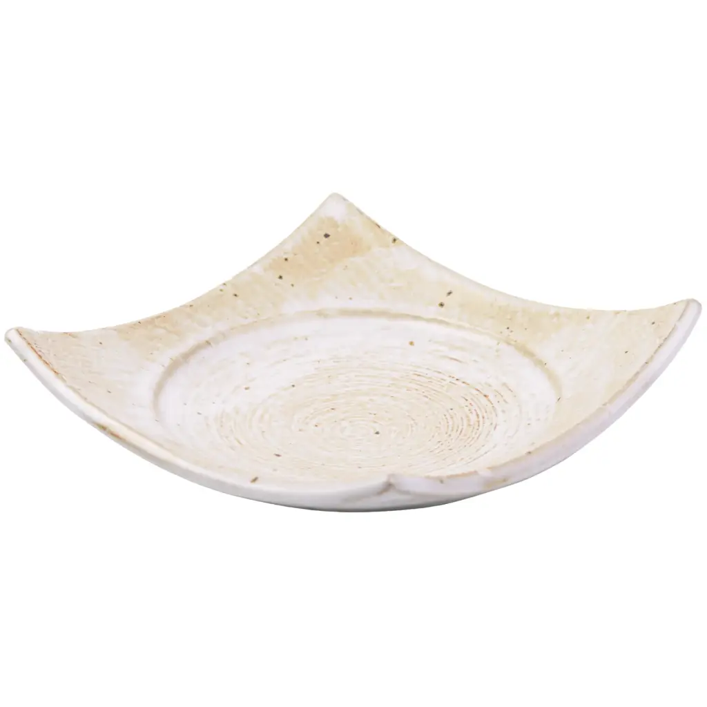 Square Plate 17 cm (Tundra)