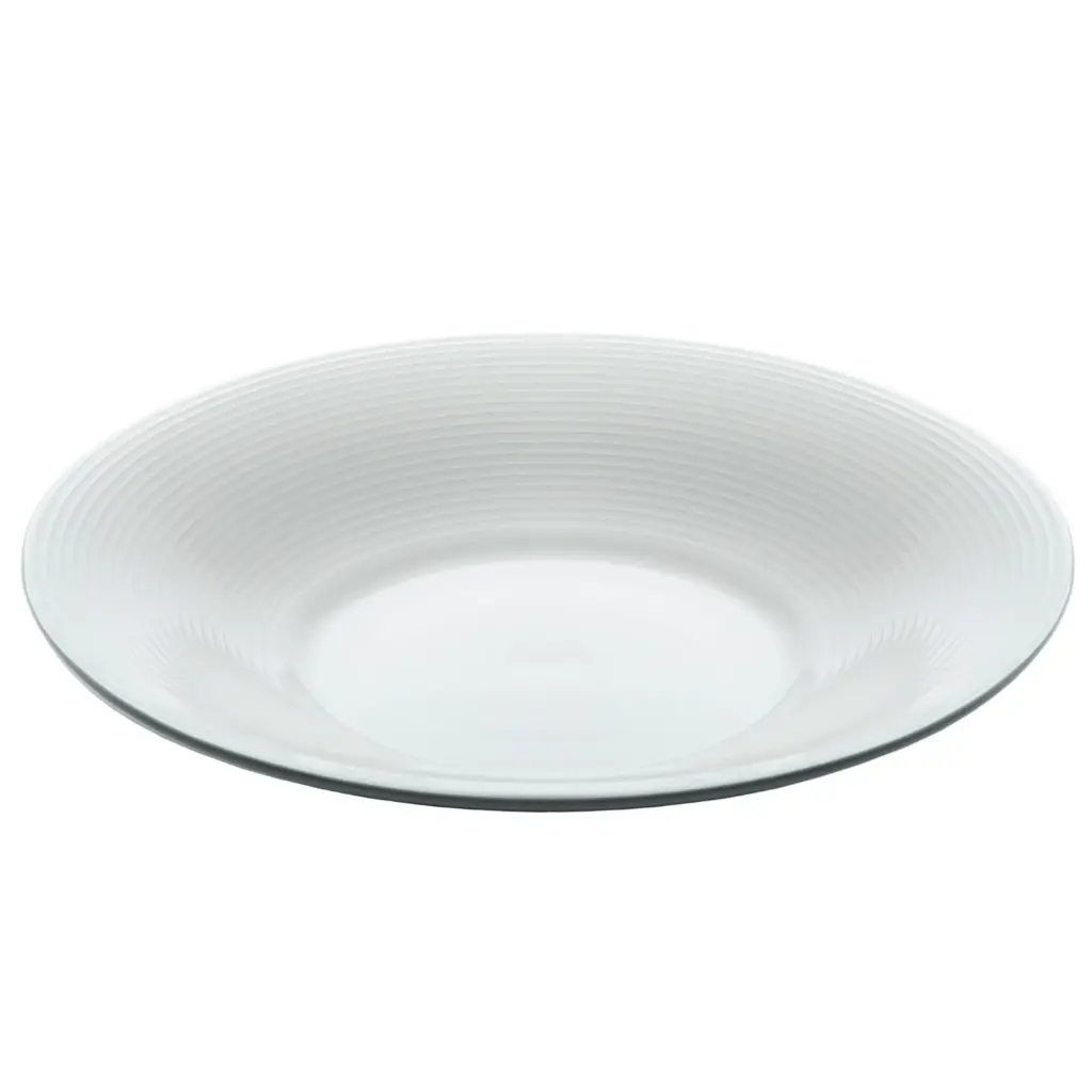 Porcelain Flared Plate 9" (Silk Line)