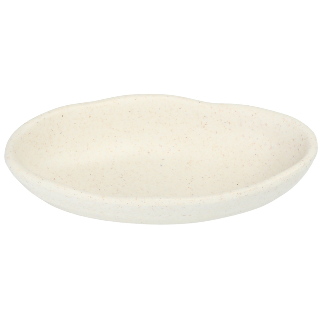 Melamine Oval Bowl 5.5" (Genmai Pattern)