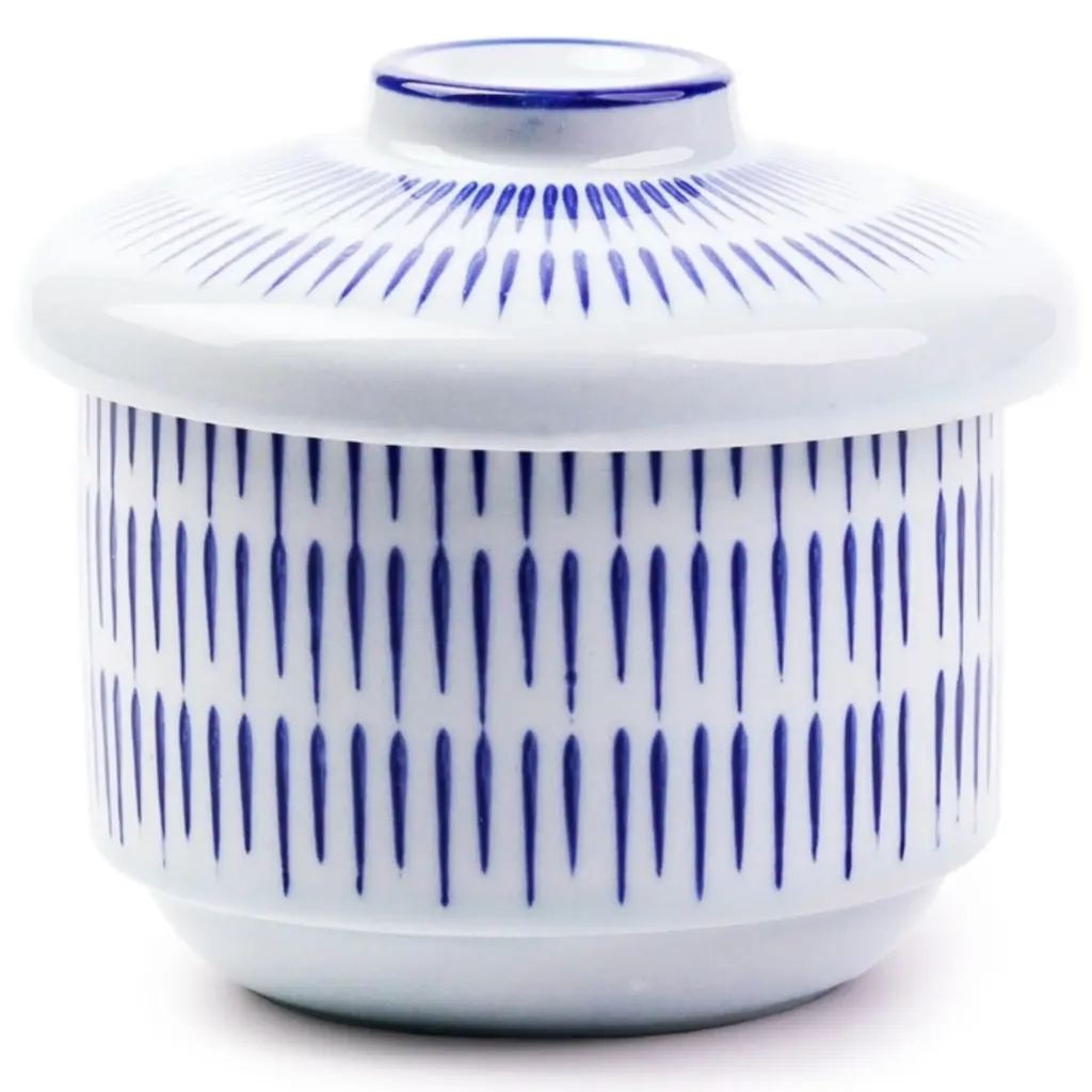 茶碗蒸し碗セット (青十草)