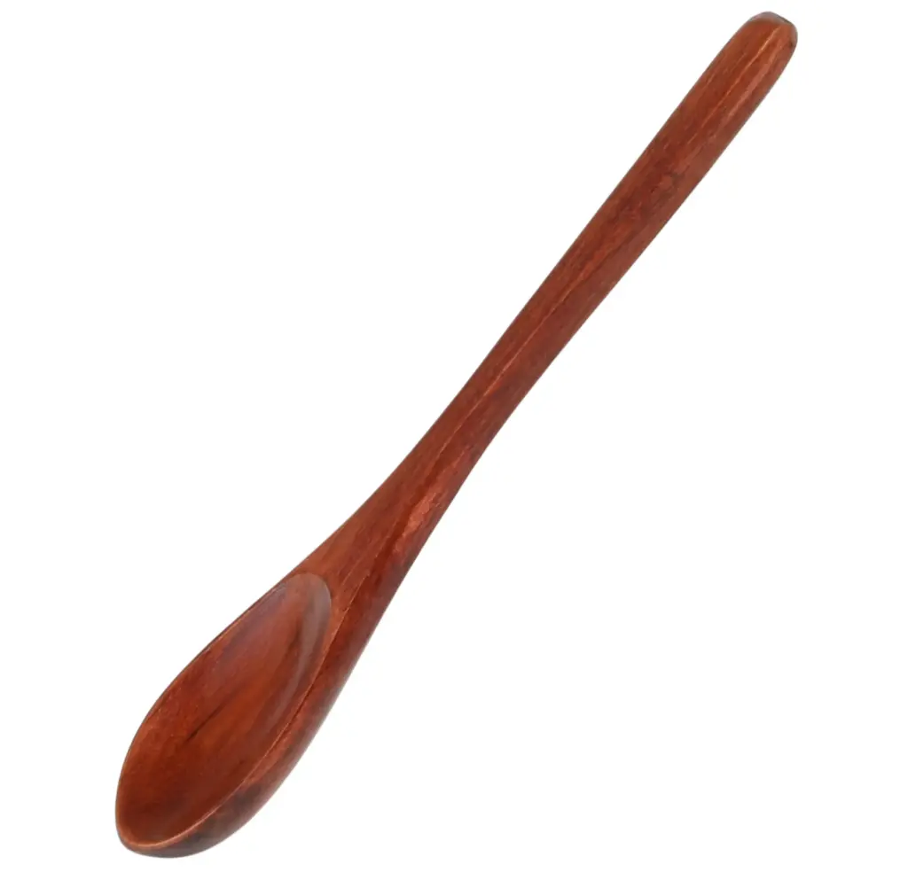 木製茶碗蒸しスプーン 12 cm