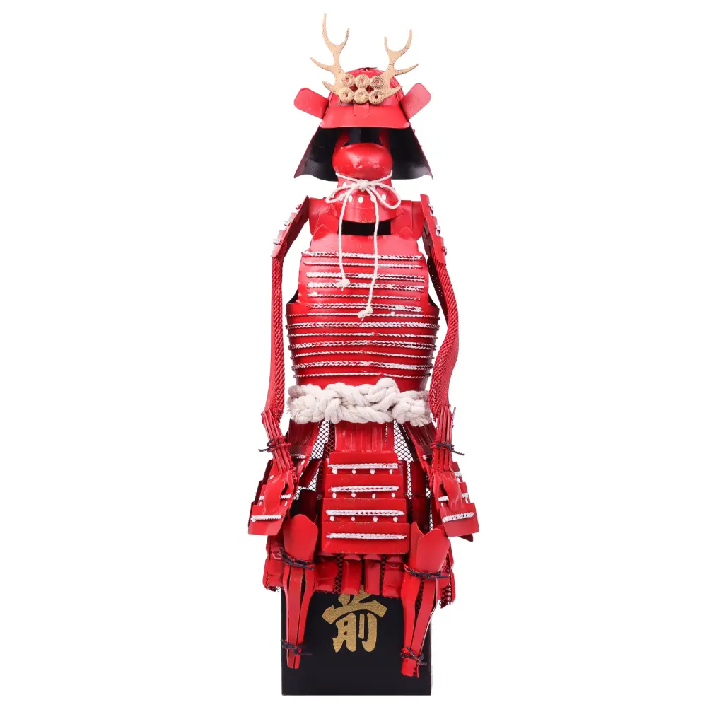 武者人形 (赤鎧)