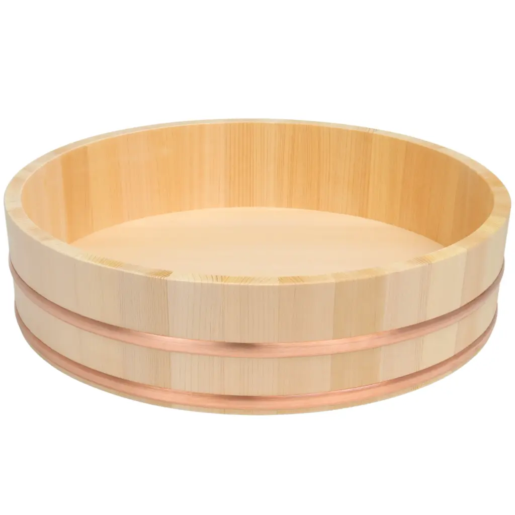 Wooden Rice Mixing Tub 42 cm (Hangiri,Japan)
