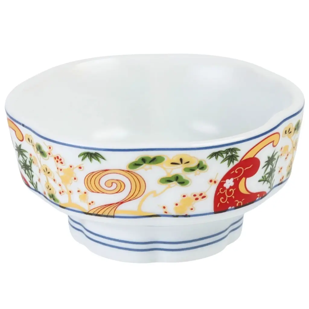 麦茶 筒型高台皿 3.5"