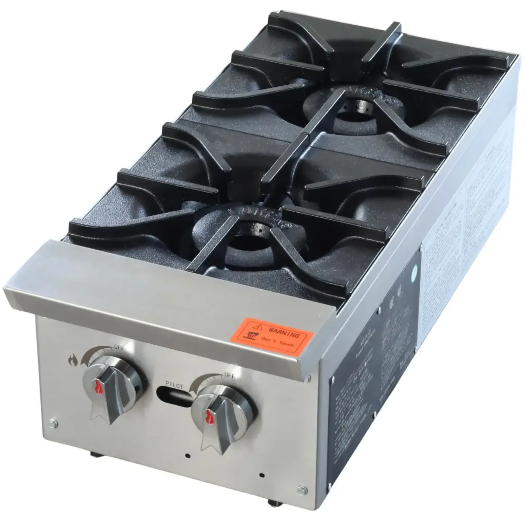 Western Gas Range 2 Burners (30,000x2) BTU