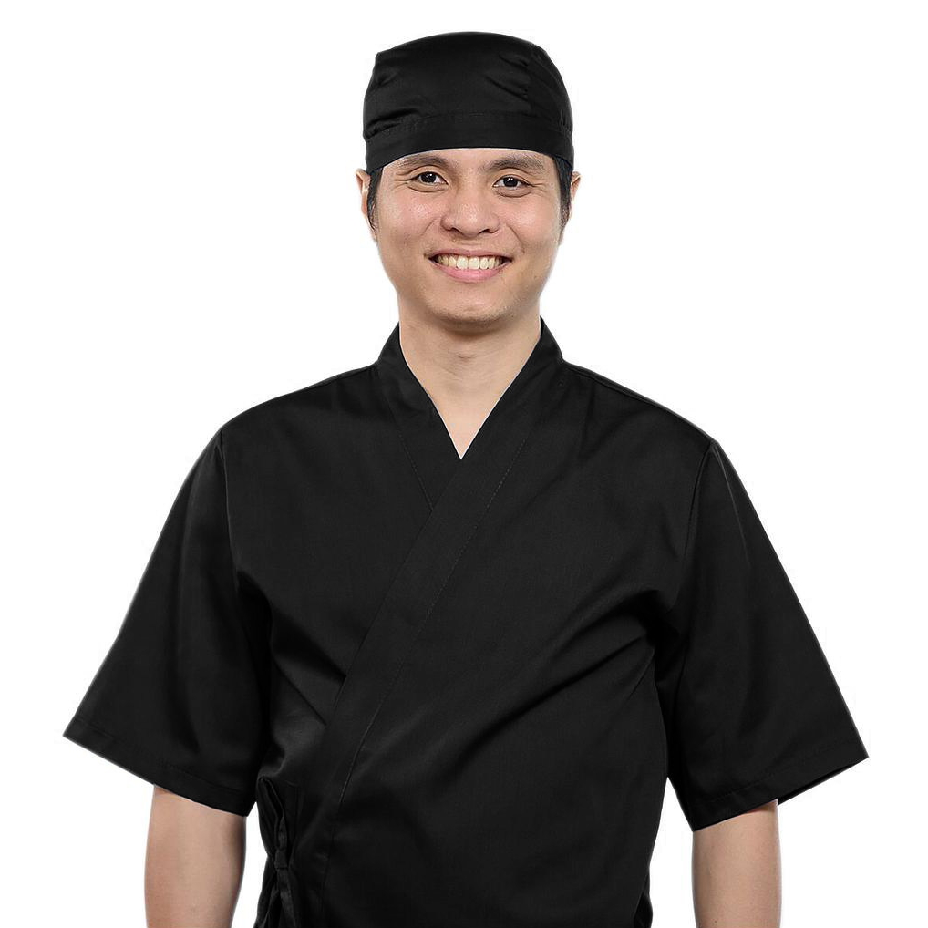 เสื้อ Pro Chef ญี่ปุ่นสีดำ 2XL