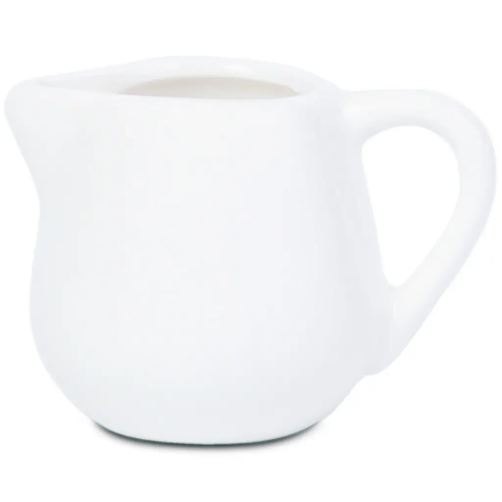 Porcelain Milk Jug with Handle 50 ml