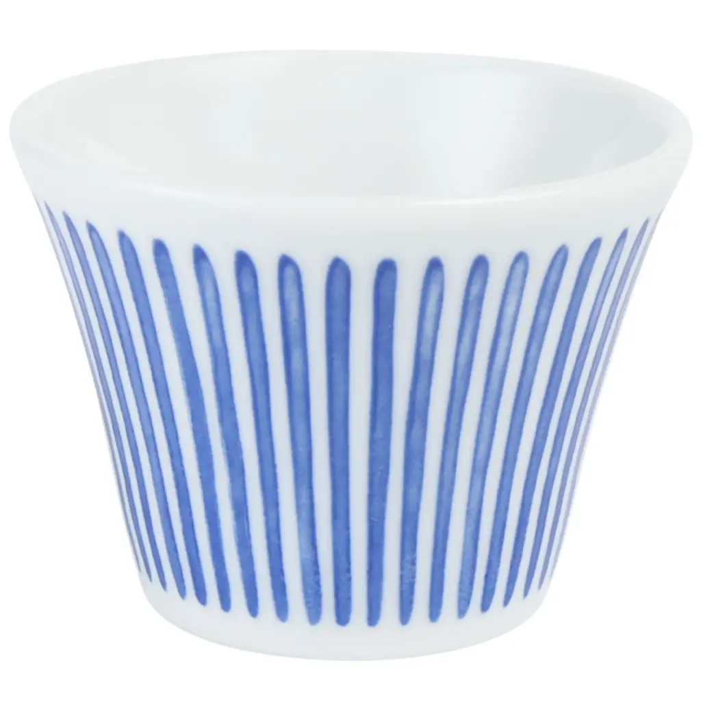 Flared-Rim Tumbler 3.2" (Blue Rain Pattern)