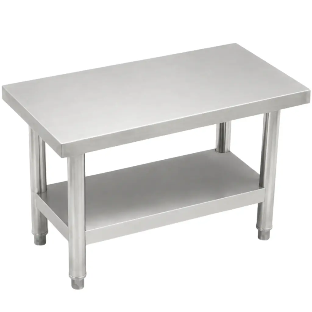 Stainless Steel Low Work Table 40x75x50 cm