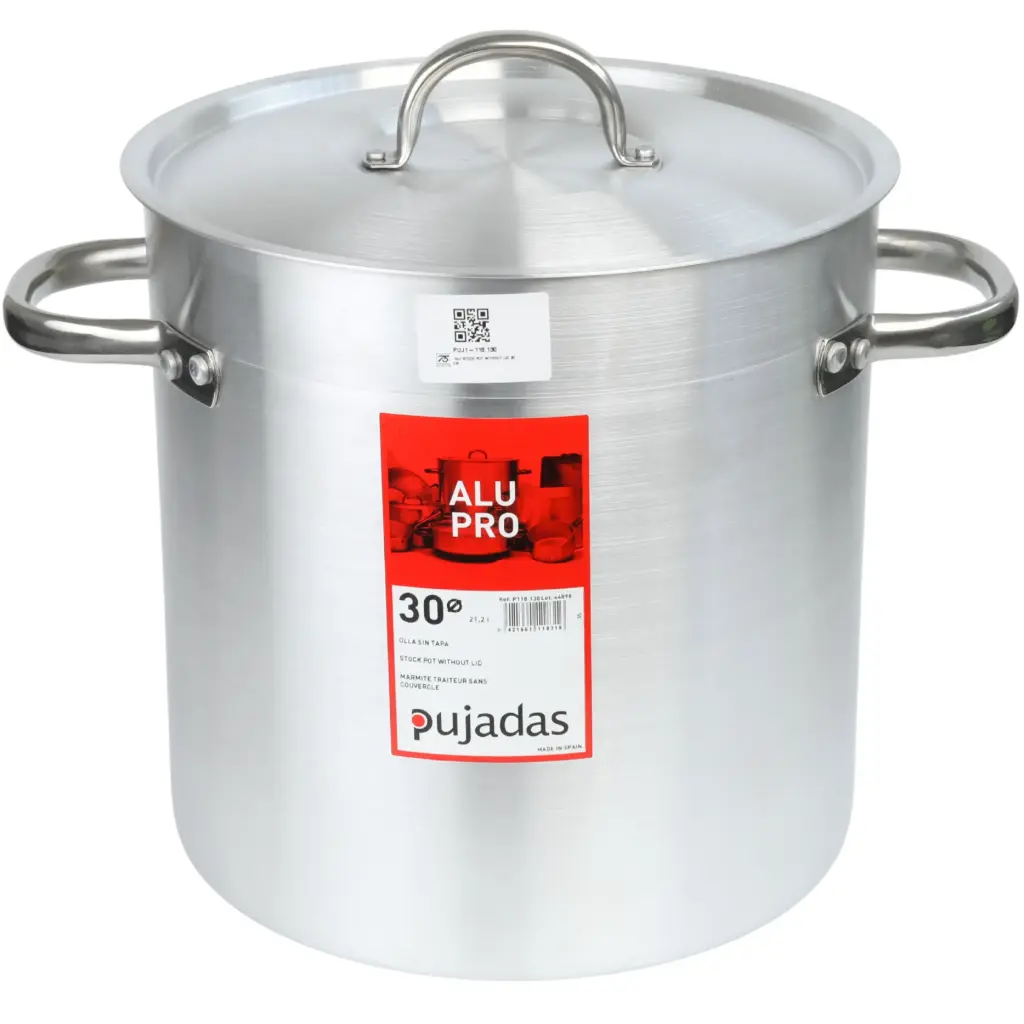 Pujadas Aluminum Stock Pot  30 cm