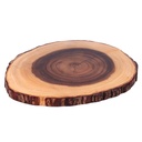 Bark-Edge Wooden Boards