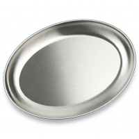 Oval Stainless Plates