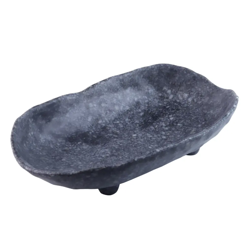 Black Marble Pattern Melamine Tableware