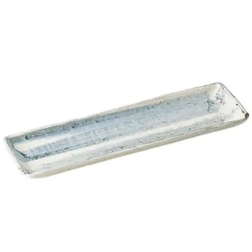 [CRJ0065] Aizome Long Plate 12.5"