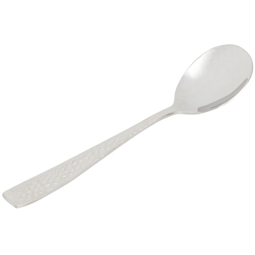 [KFS0045] Dessert Spoon 16 cm (Hammered, 18-8)
