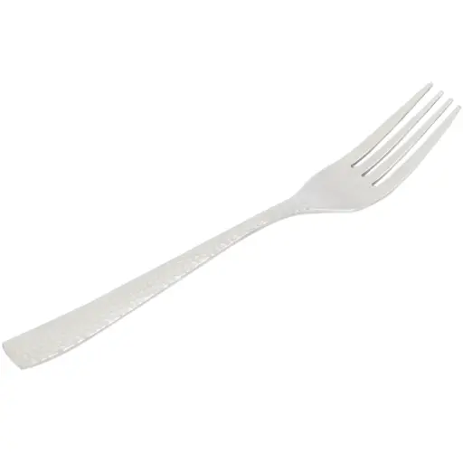 [KFS0043] Dining Fork 19 cm (Hammered, 18-8)