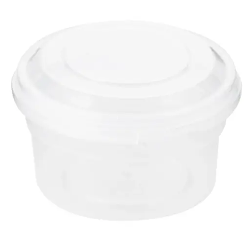 [DPP0084] 使い捨てPPつゆ入れ 蓋付 30 ml (50セット)