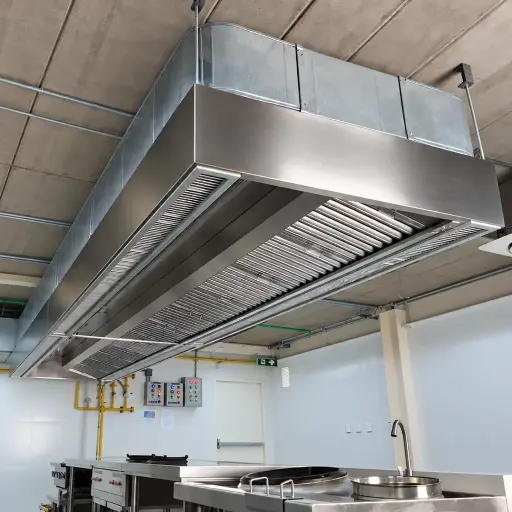 [KAI0043] Exhaust Hood with Intake Air Grille 1100x1200x500 mm