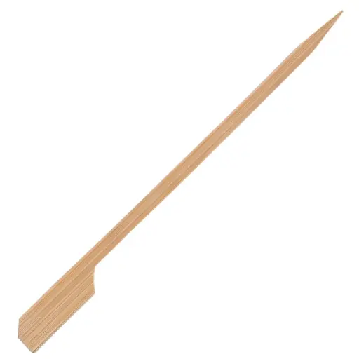 [DIS0027] Flag Shaped Bamboo Skewers 12 cm (100 Pcs)