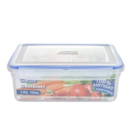 [KIT0230] กล่องเก็บอาหาร Pop Lock #9125 (3050 มล.)