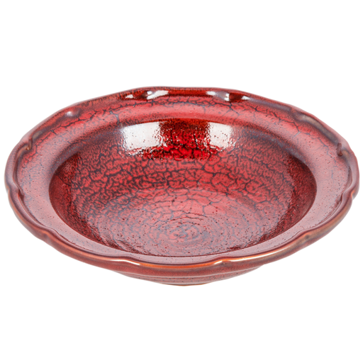 [CRM0607] Black Rose 蓋物椀 6"