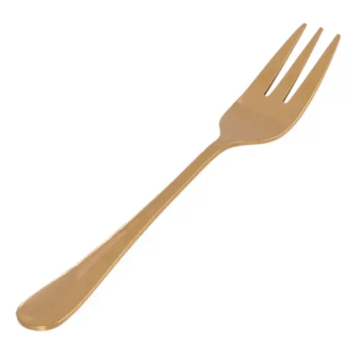 [KFS0066] Dessert Fork 136 mm (Old English, Gold)