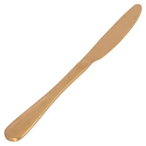 [KFS0064] Dining Knife 232 mm (Old English, Gold)