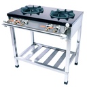[KAI0004] Kaiba Stock Pot Stove 2 Burner 60x90x75+10 cm