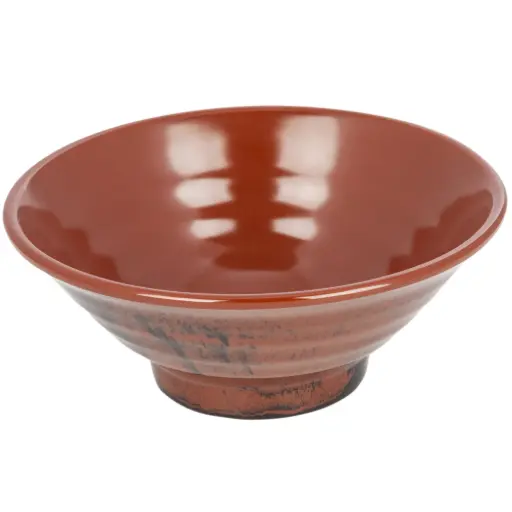 [MLM0153] 海鮮丼椀 茶色 6.25"