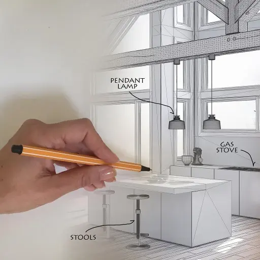 [KAS0035] Kitchen Design: Gas Exhaust and Utility (P/M²)