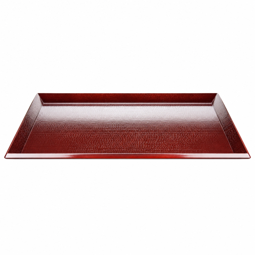 [ABS0026] ถาดกันลื่นลายไม้สีน้ำตาล 42x30.7 ซม.