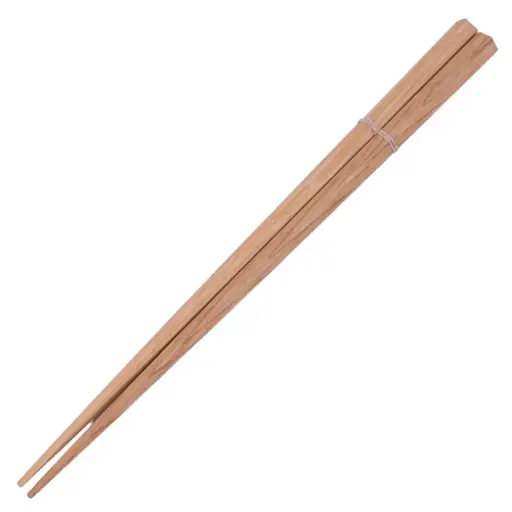 [WOD0096] 五角箸 23 cm (オーク)