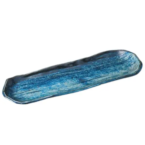 [CRJ0058] Oval Long Plate 12.75"